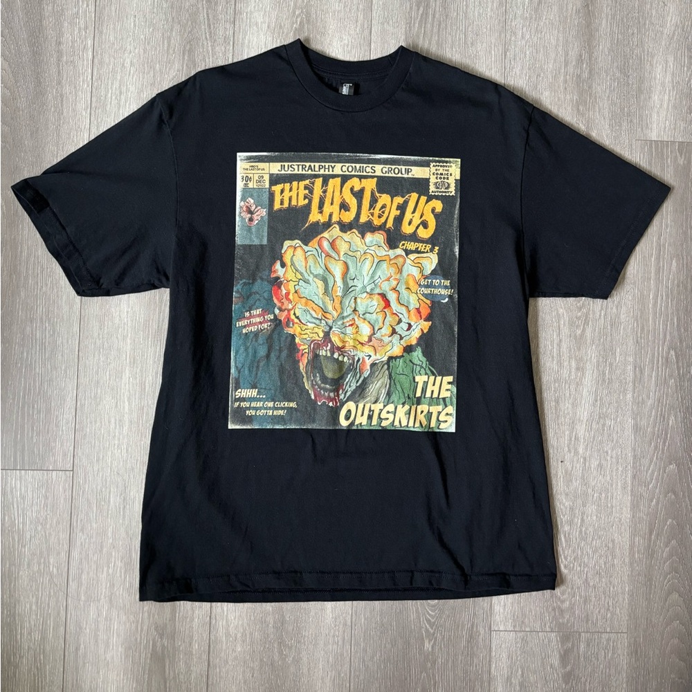 Rare Gildan Hammer The Last Of Us Infected Graphic Comic Design Size XL